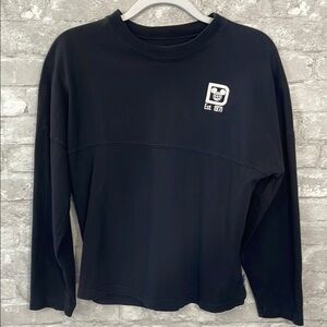 Spirit Jersey Disney Parks Walt Disney World Black Long Sleeve Tee